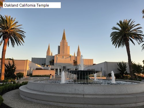 Oakland California Temple