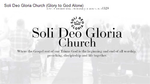 Soli Deo Gloria Church (Glory to God Alone)
